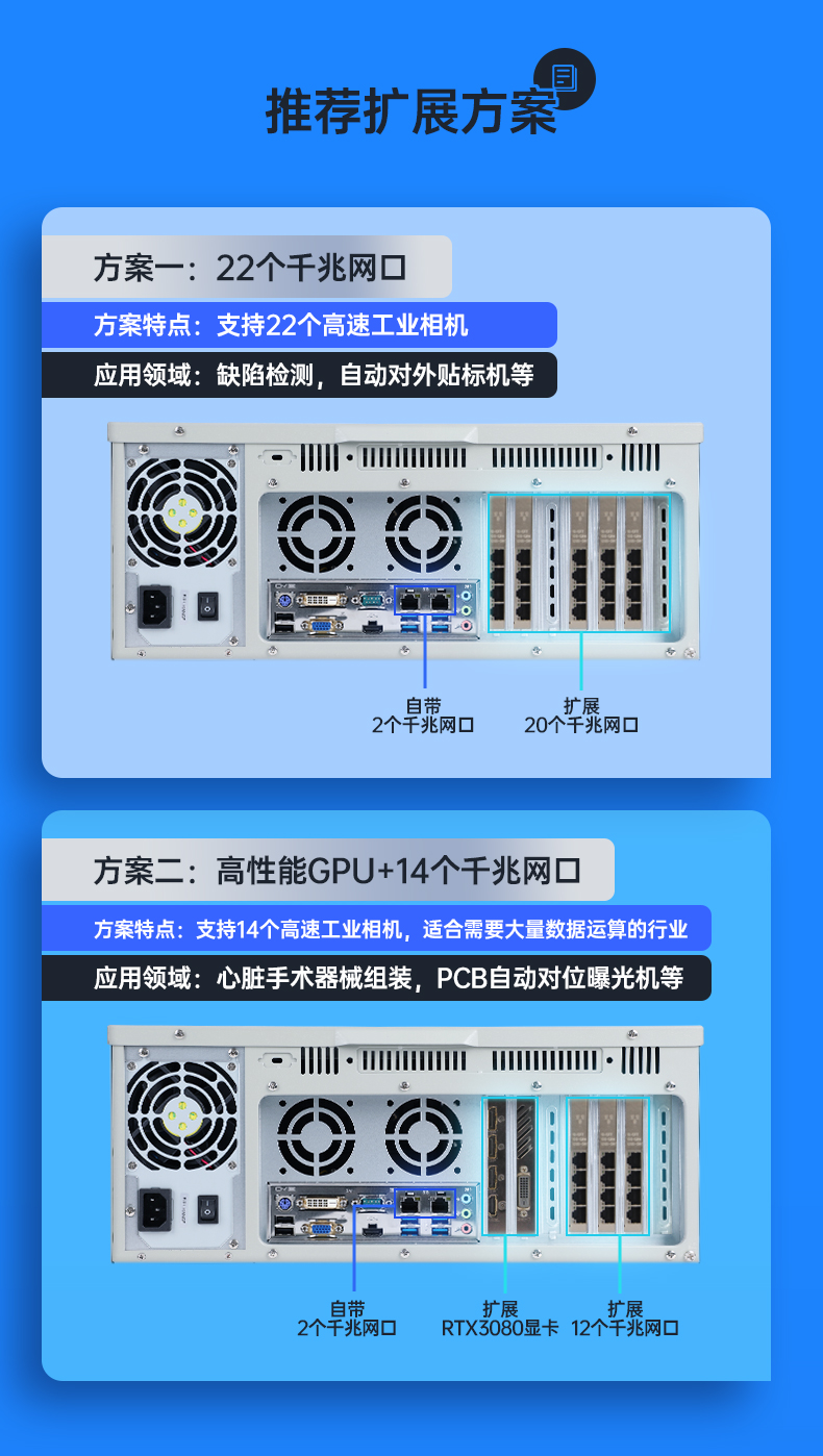 酷睿9代机器视觉工控机,PA视讯网4U机架式主机,DT-610L-BQ270MA.jpg