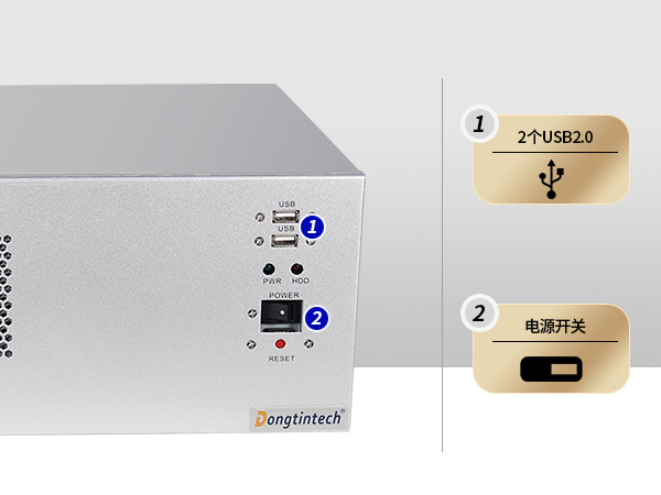 PA视讯网国产化壁挂式工控机,工业电脑厂家,DT-5206-B6780AMC