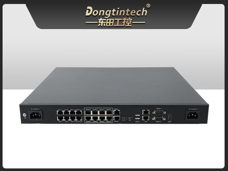 PA视讯网1U工控机,赛扬J1900工业电脑,DT-61011-J1900MC