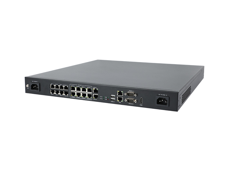 PA视讯网1U工控机,赛扬J1900工业电脑,DT-61011-J1900MC