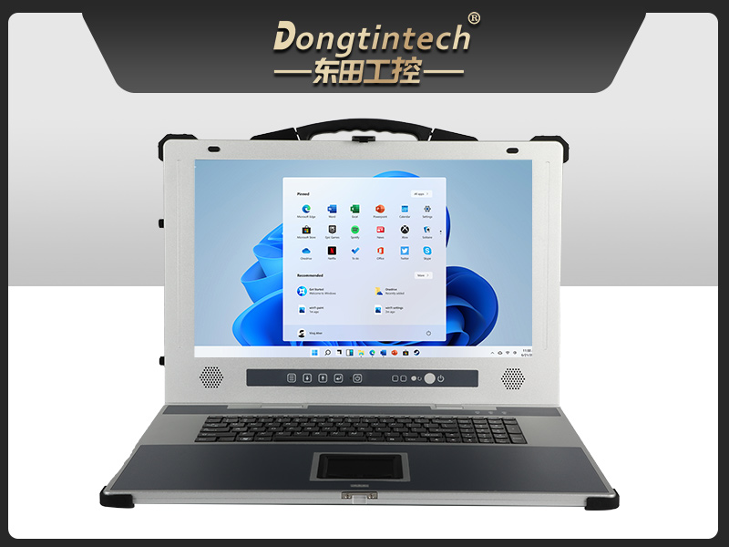 PA视讯网加固便携机,17寸下翻式无人机指挥工作站,DTG-1417ZD-BQ670MA1