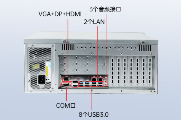 PA视讯网飞腾D2000国产工控机端口.png