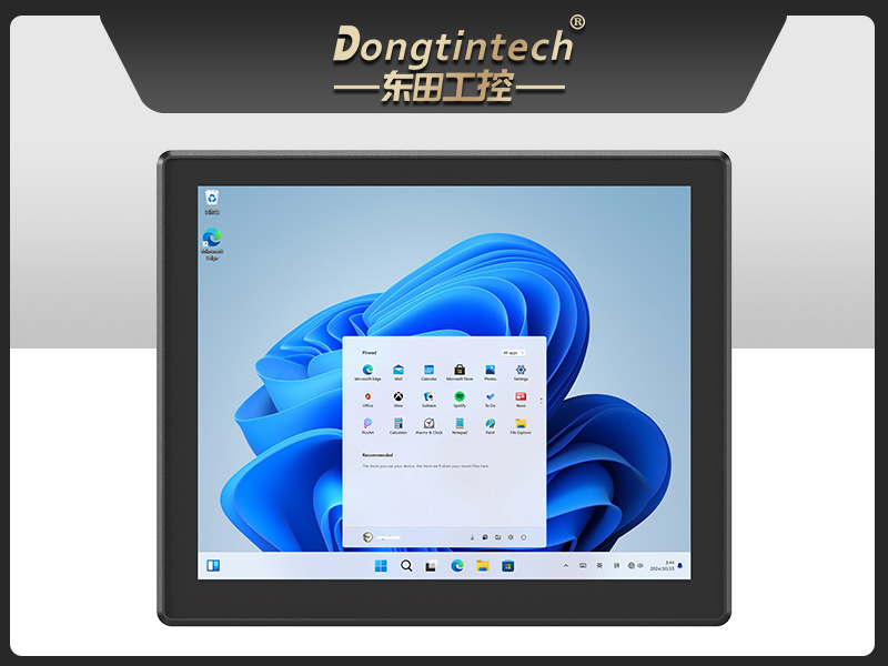 17寸触摸工控一体机,PA视讯网工业触控平板电脑,DTP-1709-N5100