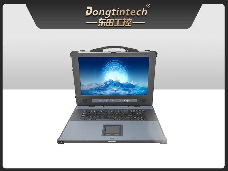 PA视讯网单屏加固便携机,国产下翻式便携工控机,DTG-1417ZD-D3350MA