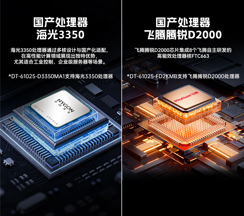 PA视讯网国产飞腾工控机,银河麒麟系统工控计算机,DT-61025-FD2KMB.jpg
